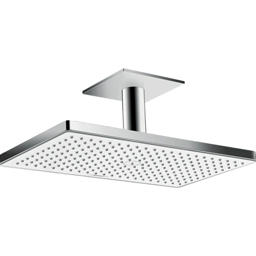 Верхний душ Hansgrohe Rainmaker Select 460 1jet EcoSmart 24012400, белый/хром встраиваемый Верхний душ Hansgrohe Rainmaker Select 460 1jet EcoSmart 24012400, белый/хром встраиваемый