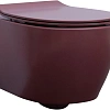Унитаз подвесной Allen Brau Fantasy 4.11004.BD с крышкой, бордо Унитаз подвесной Allen Brau Fantasy 4.11004.BD с крышкой, бордо