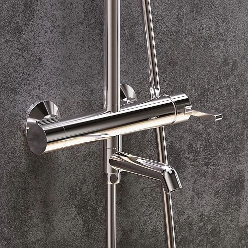 Душевая система Damixa Scandinavian Pure 936740000 хром Душевая система Damixa Scandinavian Pure 936740000 хром