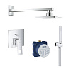 Картинка анонса товара «душевая система grohe eurocube grohe eurocube встраиваемая, хром (119698)»