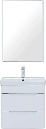 Комплект мебели Aquanet София 60 белый глянец (2 ящика) 00274197 Комплект мебели Aquanet София 60 белый глянец (2 ящика) 00274197