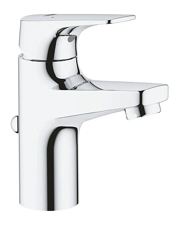 Смеситель для раковины GROHE BauFlow (23751000) с донным клапаном, S-Size, хром Смеситель для раковины GROHE BauFlow (23751000) с донным клапаном, S-Size, хром
