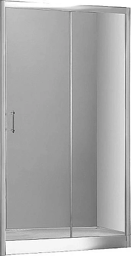 Душевая дверь Aquanet Alfa NAA6121 140, прозрачное стекло 00168421 Душевая дверь Aquanet Alfa NAA6121 140, прозрачное стекло 00168421