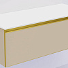 Тумба под раковину Armadi Art QUATRO 790-M1-120-D-MG-LED 120 см тумба DAPHNE профиль MATT GOLD Тумба под раковину Armadi Art QUATRO 790-M1-120-D-MG-LED 120 см тумба DAPHNE профиль MATT GOLD
