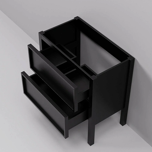 Тумба под раковину ArtDecco Elisa 80 AES08F78S000 напольная черный дуб Тумба под раковину ArtDecco Elisa 80 AES08F78S000 напольная черный дуб