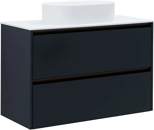 Тумба под раковину Allen Brau Activity 100 1.34014.AM антрацит матовый/олива брашированная Тумба под раковину Allen Brau Activity 100 1.34014.AM антрацит матовый/олива брашированная