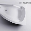 Ванна из искусственного камня Astra-Form Тиора 01010085 правая, Solid Surface 1545х1050 Ванна из искусственного камня Astra-Form Тиора 01010085 правая, Solid Surface 1545х1050