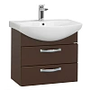 Тумба под раковину Aquaton Ария 50 М подвесная темно-коричневая 1A140001AA430 Тумба под раковину Aquaton Ария 50 М подвесная темно-коричневая 1A140001AA430