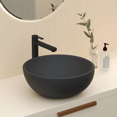 Раковина Ambassador Queen 116T20201 (450x450x175) черная матовая Раковина Ambassador Queen 116T20201 (450x450x175) черная матовая