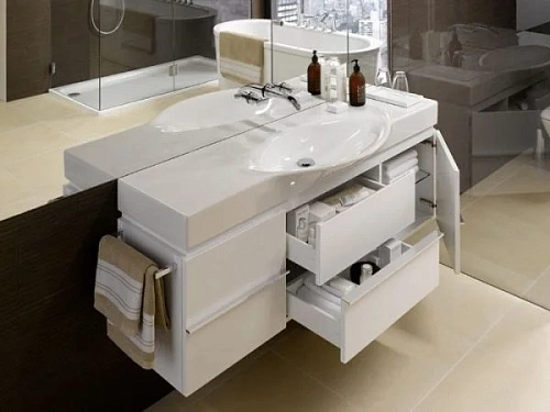 Тумба под раковину Laufen Palace New 0130.2 (4.0130.2.075.475.1) 1190x460x380мм, белый глянцевый Тумба под раковину Laufen Palace New 0130.2 (4.0130.2.075.475.1) 1190x460x380мм, белый глянцевый