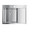 Кухонная мойка Omoikiri Akisame 65-IN-L нерж.сталь/нержавеющая сталь 4973058 Кухонная мойка Omoikiri Akisame 65-IN-L нерж.сталь/нержавеющая сталь 4973058