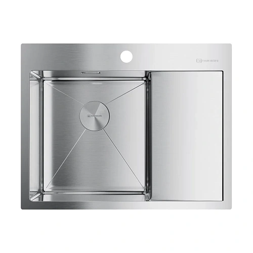 Кухонная мойка Omoikiri Akisame 65-IN-L нерж.сталь/нержавеющая сталь 4973058 Кухонная мойка Omoikiri Akisame 65-IN-L нерж.сталь/нержавеющая сталь 4973058
