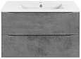 Тумба под раковину Vincea Mia 800 подвесная, 2 выкатных ящика soft close, Beton VMC-2MC800BT Тумба под раковину Vincea Mia 800 подвесная, 2 выкатных ящика soft close, Beton VMC-2MC800BT