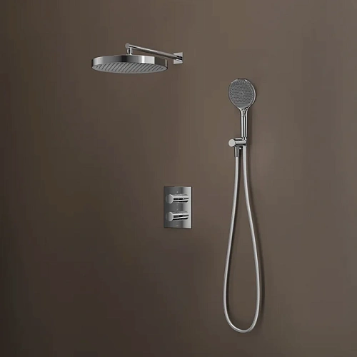 Душевая система IDDIS Duna (DUNSB0Ti67) с термостатом, глянцевый хром Душевая система IDDIS Duna (DUNSB0Ti67) с термостатом, глянцевый хром