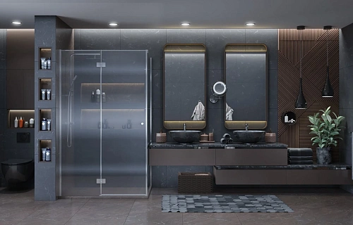 Душевой уголок Ambassador Diamond 12011108L (1200x900x2000) Душевой уголок Ambassador Diamond 12011108L (1200x900x2000)