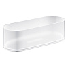 Полка GROHE Selection, без держателя, прозрачный белый (41037000)
