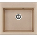Кухонная мойка Aquaton Линеа 58 1A733032LW260 из литого мрамора, латте Кухонная мойка Aquaton Линеа 58 1A733032LW260 из литого мрамора, латте