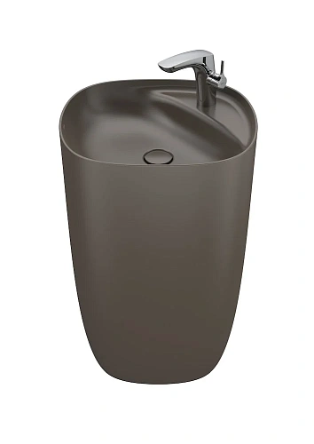 Раковина Roca Beyond 50x42x88 кофе матовый 3270B0660 Раковина Roca Beyond 50x42x88 кофе матовый 3270B0660