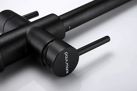 Смеситель для кухни Paulmark LANGE черный La214212-BLM Смеситель для кухни Paulmark LANGE черный La214212-BLM