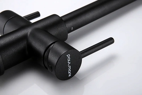 Смеситель для кухни Paulmark LANGE черный La214212-BLM Смеситель для кухни Paulmark LANGE черный La214212-BLM