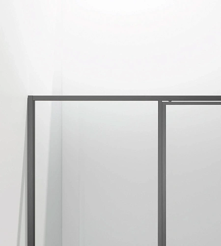 Душевая дверь Vincea Slim 8mm VDP-4SL120CLGM, вороненая сталь, стекло прозрачное Душевая дверь Vincea Slim 8mm VDP-4SL120CLGM, вороненая сталь, стекло прозрачное