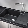 Кухонная мойка Granula 7805, ЧЁРНЫЙ, кварц 780х500 Кухонная мойка Granula 7805, ЧЁРНЫЙ, кварц 780х500