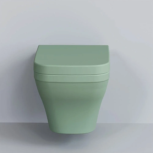 Крышка-сиденье Ambassador Benefit 202T21001 (толстое) мятное матовое Крышка-сиденье Ambassador Benefit 202T21001 (толстое) мятное матовое