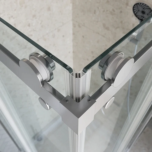 Душевой уголок BelBagno MARINO-2-A-2-90-C-CR 90x90 см, профиль хром, стекло прозрачное Душевой уголок BelBagno MARINO-2-A-2-90-C-CR 90x90 см, профиль хром, стекло прозрачное