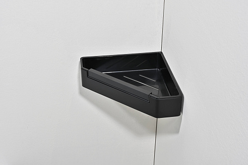 Полка Aquatek AQ4976MB черный матовый Полка Aquatek AQ4976MB черный матовый