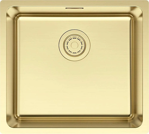 Кухонная мойка Paulmark YUNI 49 UN YU49-LG, светлое золото, 490х440мм Кухонная мойка Paulmark YUNI 49 UN YU49-LG, светлое золото, 490х440мм