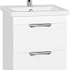 Тумба с раковиной Style Line Жасмин 2 (2 ящика) подвесная, люкс PLUS белая ЛС-000010039 Тумба с раковиной Style Line Жасмин 2 (2 ящика) подвесная, люкс PLUS белая ЛС-000010039