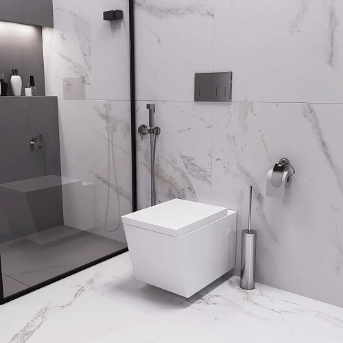 Унитаз подвесной GROSSMAN GR-4495 Cristal 540x355x360 с толстой крышкой Унитаз подвесной GROSSMAN GR-4495 Cristal 540x355x360 с толстой крышкой