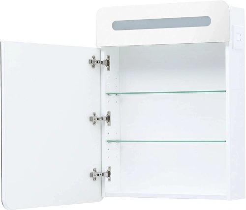 Зеркальный шкаф Aquanet Лукка 60 белый 00178954 Зеркальный шкаф Aquanet Лукка 60 белый 00178954