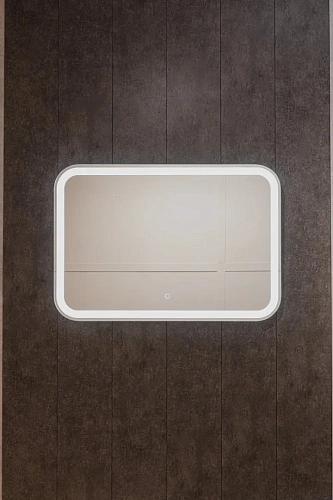 Зеркало Silver mirrors Давид-S 800х550 сенсорный выключатель, бегущая подсветка LED-00002738 Зеркало Silver mirrors Давид-S 800х550 сенсорный выключатель, бегущая подсветка LED-00002738