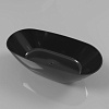 Картинка анонса товара «ванна из искусственного камня whitecross onyx d 160x75 (черный глянец) искусственный камень 0207.160 0207.160075.101»