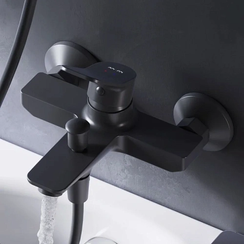 Смеситель для ванны AM.PM X-Joy F85A10022 черный Смеситель для ванны AM.PM X-Joy F85A10022 черный