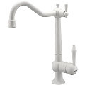 Смеситель для кухни Paulmark RETRO белый матовый Re213226-WH Смеситель для кухни Paulmark RETRO белый матовый Re213226-WH