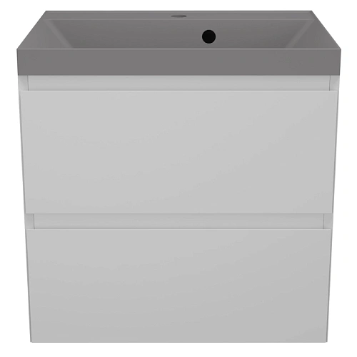 Тумба под раковину Style Line Манхэттен 60 см ЛС-00002365 подвесная, белый матовый Тумба под раковину Style Line Манхэттен 60 см ЛС-00002365 подвесная, белый матовый