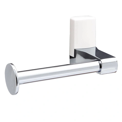 Держатель туалетной бумаги WasserKRAFT Leine K-5096WHITE белый/хром Держатель туалетной бумаги WasserKRAFT Leine K-5096WHITE белый/хром
