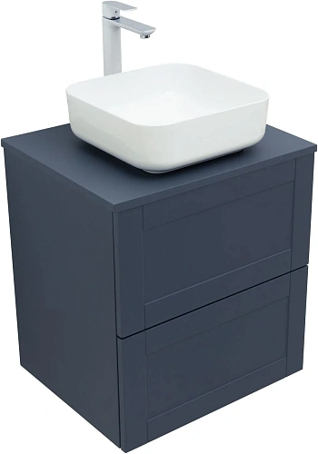 Тумба под раковину Aquanet Терра 60 маренго 00313243 подвесная Тумба под раковину Aquanet Терра 60 маренго 00313243 подвесная