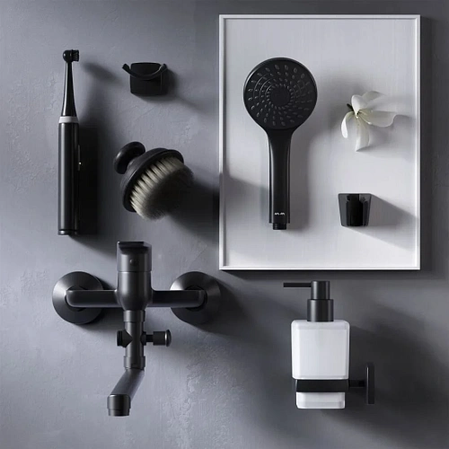 Смеситель для ванны AM.PM Gem F90A90122 черный Смеситель для ванны AM.PM Gem F90A90122 черный