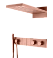 Душевая система Boheme ZODIAC 133-CB встраиваемая с термостатом, Copper Brushed Душевая система Boheme ZODIAC 133-CB встраиваемая с термостатом, Copper Brushed