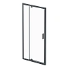 Душевая дверь AM.PM Gem W90G-100-1P-BT 100x195, черный, стекло прозрачное