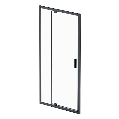 Душевая дверь AM.PM Gem W90G-100-1P-BT 100x195, черный, стекло прозрачное Душевая дверь AM.PM Gem W90G-100-1P-BT 100x195, черный, стекло прозрачное