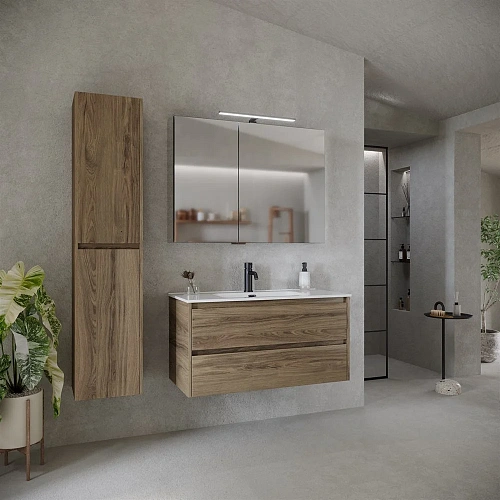 Тумба под раковину Sancos Libra LB100ECH дуб чарльстон Тумба под раковину Sancos Libra LB100ECH дуб чарльстон