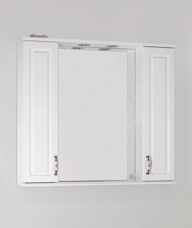 Зеркальный шкаф Style Line Олеандр-2 90/С, белый ЛС-00000242 Зеркальный шкаф Style Line Олеандр-2 90/С, белый ЛС-00000242