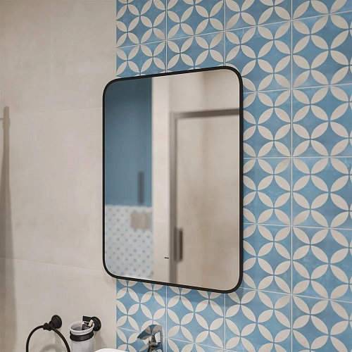 Зеркало DIWO Кострома 50 черное, с подсветкой, прямоугольное, настенное 543509 Зеркало DIWO Кострома 50 черное, с подсветкой, прямоугольное, настенное 543509