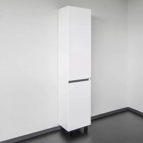 Шкаф-пенал Comforty Лозанна-40Н 00-00017838 белый глянец Шкаф-пенал Comforty Лозанна-40Н 00-00017838 белый глянец