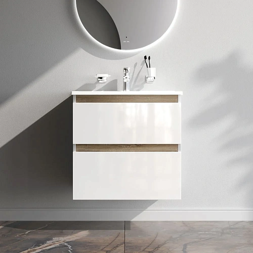 Тумба под раковину AM.PM X-Joy M85AFHX0652WG подвесная, 65 см, белый Тумба под раковину AM.PM X-Joy M85AFHX0652WG подвесная, 65 см, белый