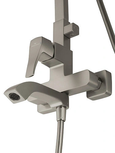 Душевая система Wonzon & Woghand FLEX брашированный никель (WW-88047072-BN) Душевая система Wonzon & Woghand FLEX брашированный никель (WW-88047072-BN)